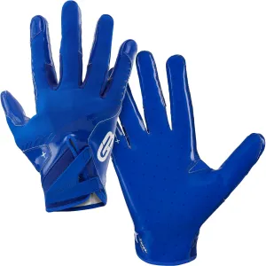 Grip Boost Solid Blue Stealth 6.0 Boost Plus Youth Football Gloves