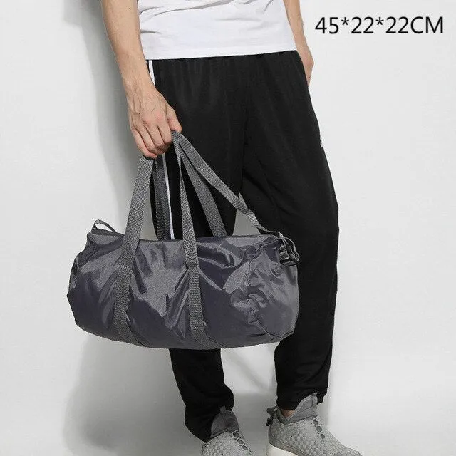 Gym Bag Pearlescent for Women With Shoes Pocket