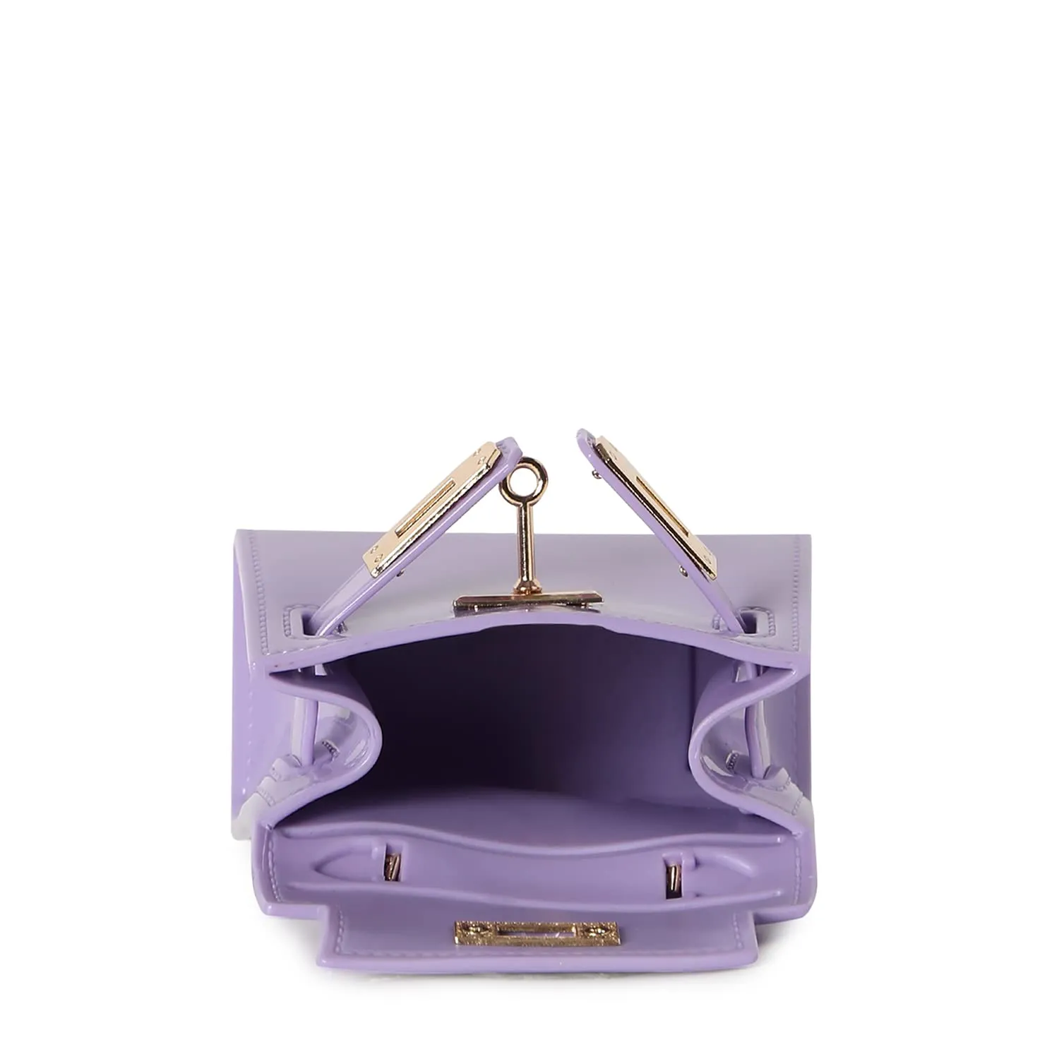 Haute Sauce Women purple structured sling bag (HSHB1224)