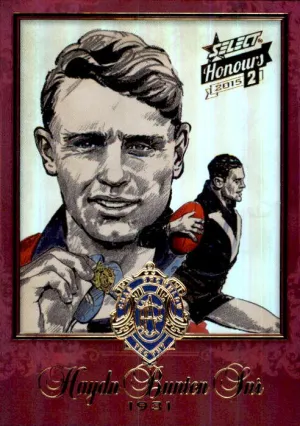 Haydn Bunton Snr, BSK57, Brownlow Sketch, 2014 Select AFL Honours 2