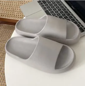 Hnzxzm Slippers Men Summer Beach Home Soft Ladies Platform Sandals Leisure Women Anti-slip 2022 Indoor Bathroom  Shoes