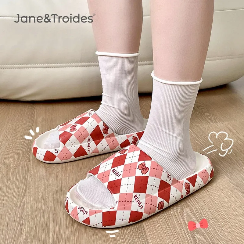 Hnzxzm Slippers Men Summer Beach Home Soft Ladies Platform Sandals Leisure Women Anti-slip 2022 Indoor Bathroom  Shoes