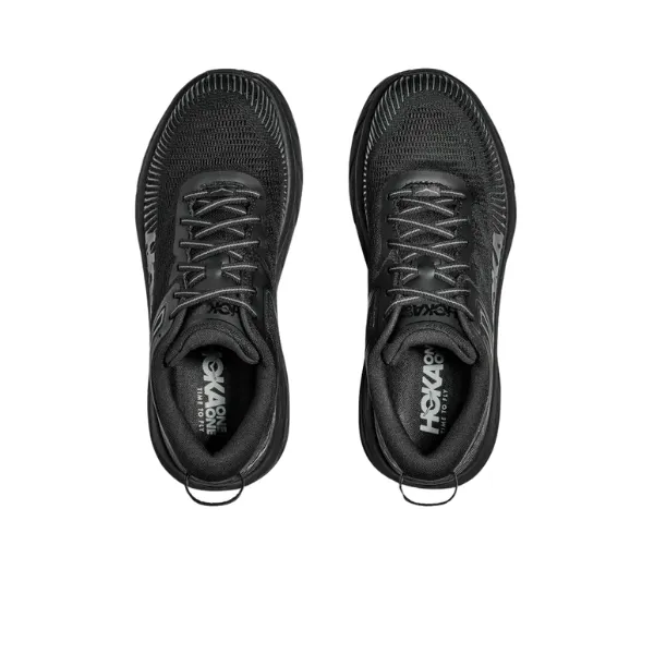 HOKA Women's Bondi 7 (Wide Width) Black/Black