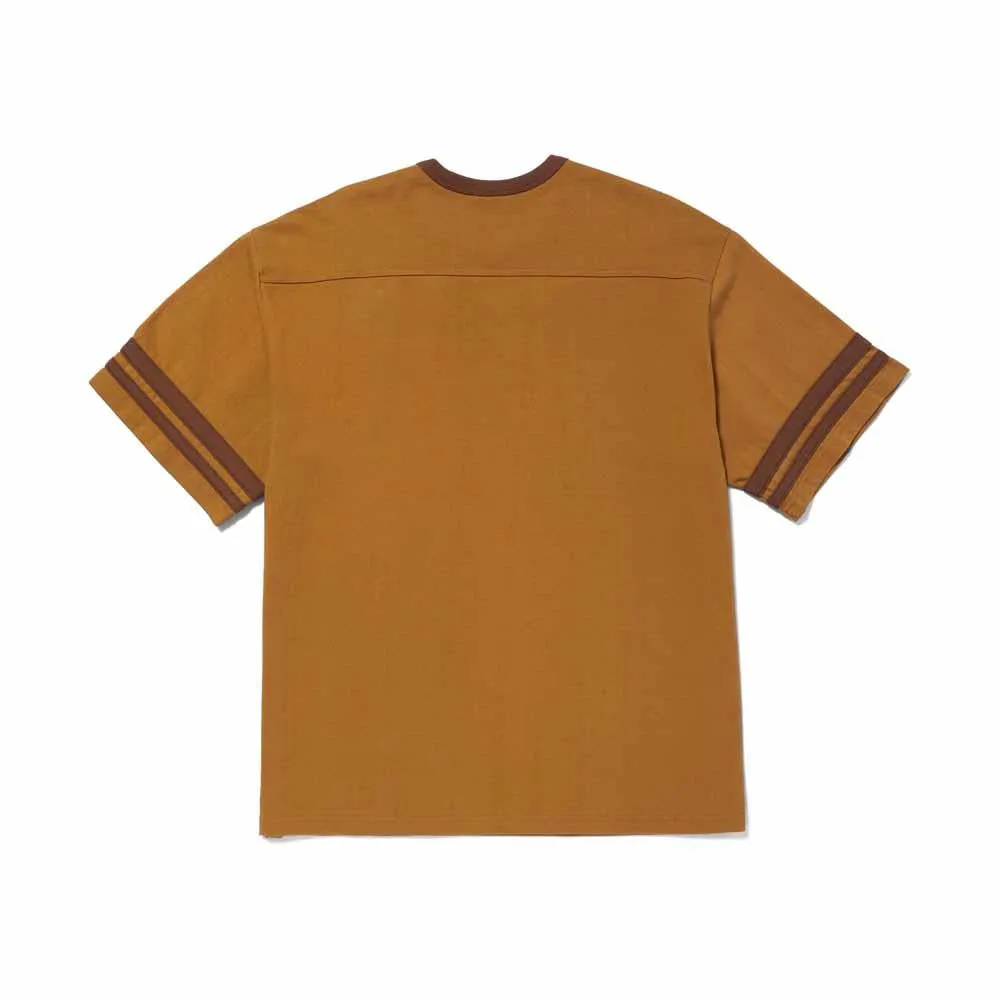 Huf F*ck It Football Shirt Caramel