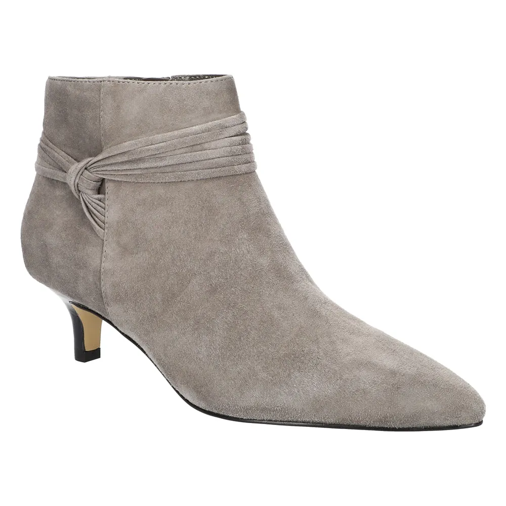 Jani Pointed Toe Zippered Booties