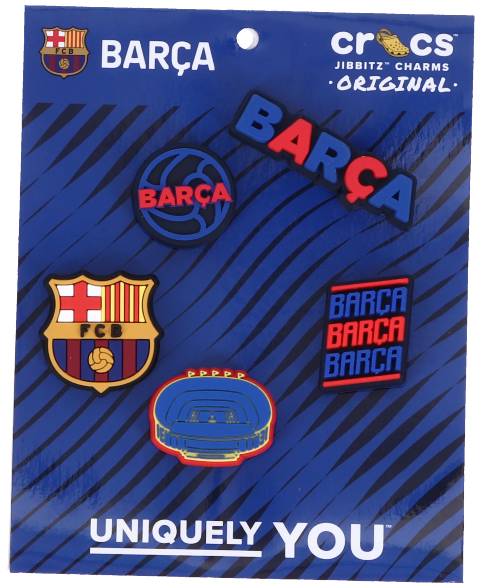 Jibbitz™ Barcelona FC 5-Pack