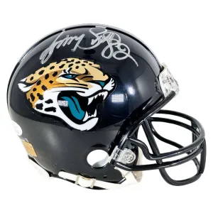 Jimmy Smith Signed Jacksonville Jaguars Mini Football Helmet (JSA)