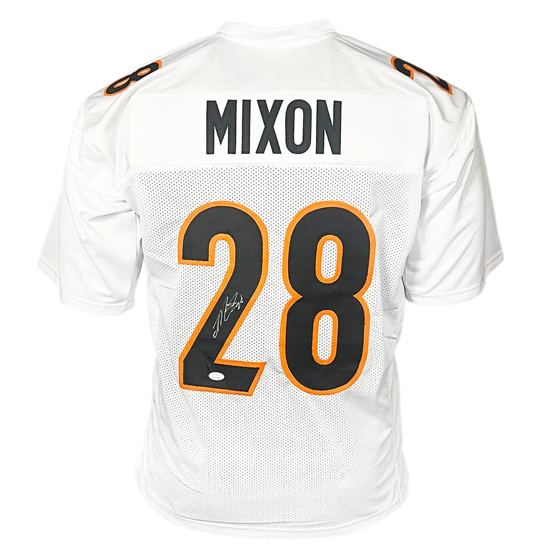 Joe Mixon Signed Cincinnati Current White Football Jersey (JSA)