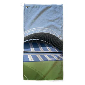 John Smiths Stadium Illustrated Golf Towel