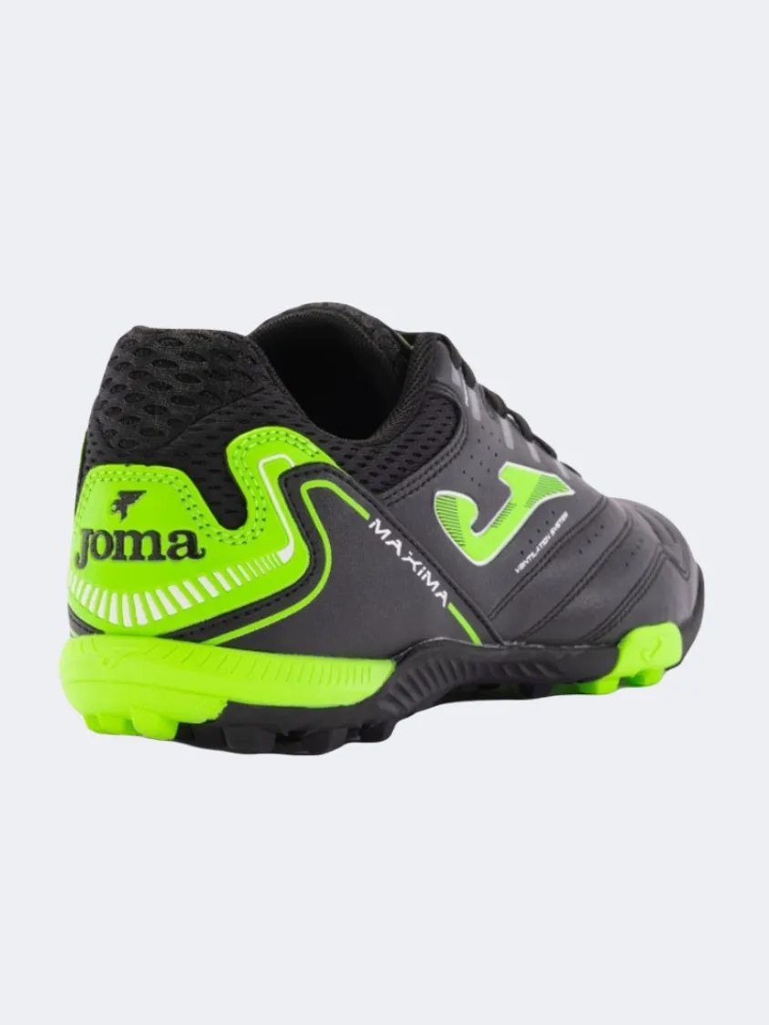 Joma Maxima 2401Tf Men Football Shoes Black/Green