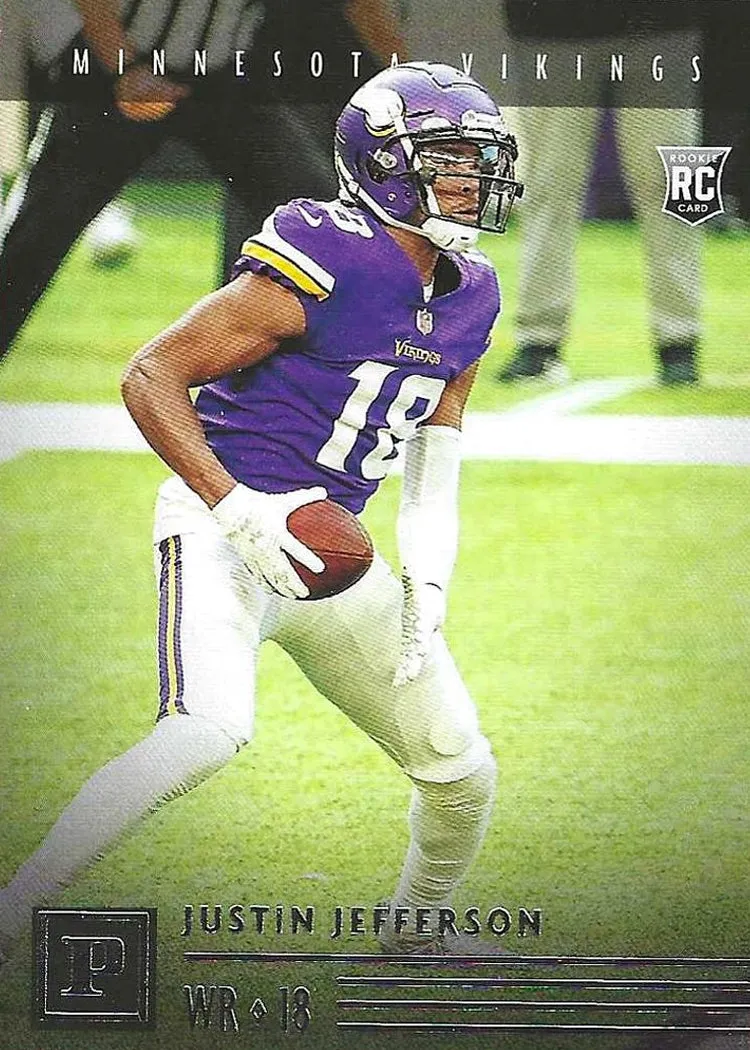 Justin Jefferson Rookie Card (Various to Choose From)