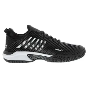 K-Swiss Men's Hypercourt Supreme Tennis Shoes Black/White