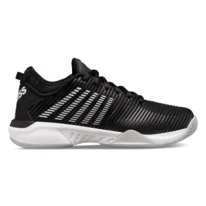 K-Swiss Women's Hypercourt Supreme Tennis Shoes Black and White