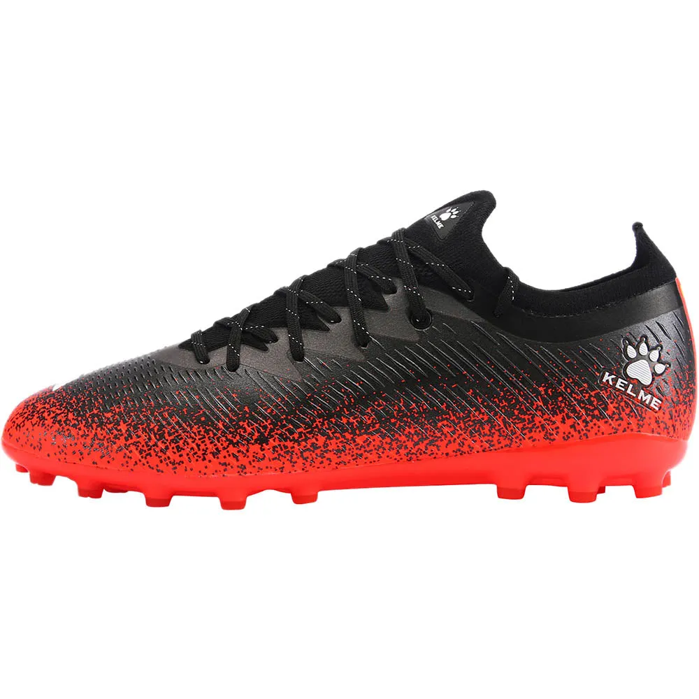 KELME Galactic Sr Football Boot - Black/Neon Orange