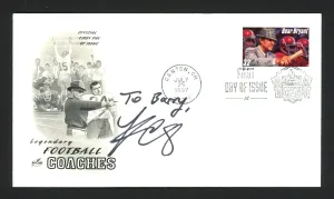 Kirk Cousins Autographed First Day Cover Minnesota Vikings "To Barry" SKU #165065