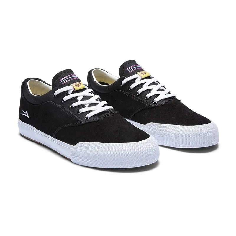 Lakai Limited Footwear WILKINS Black Suede Mens Shoes