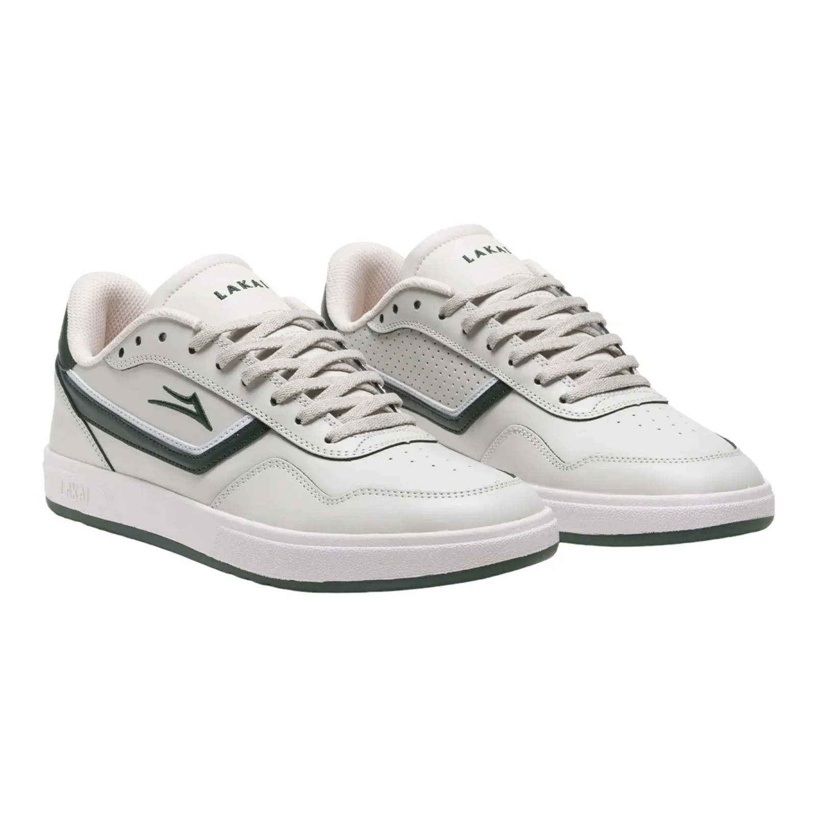 LAKAI TERRACE CREAM/PINE LEATHER GRIFFIN GASS MODEL