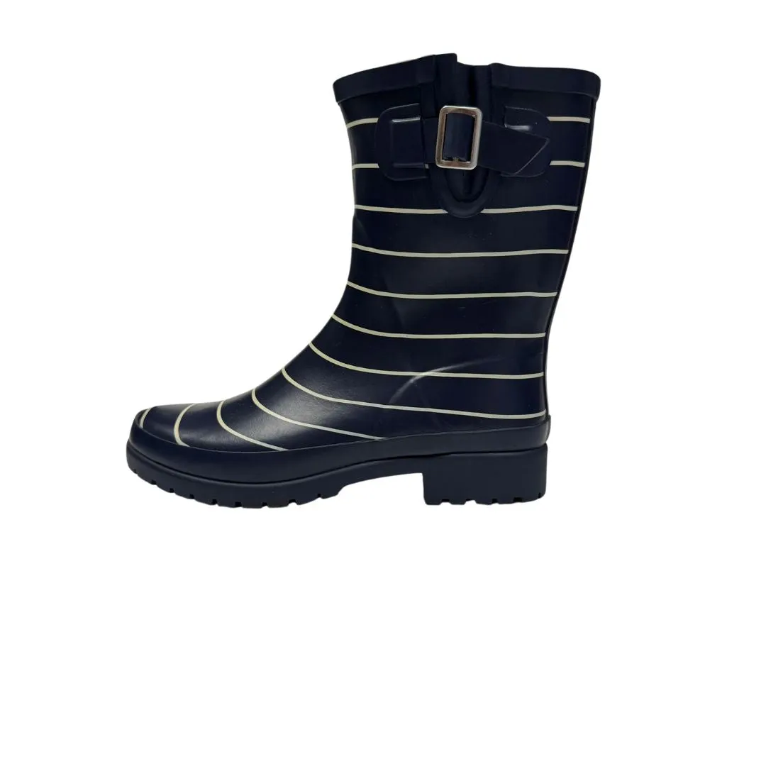 Lands' End Blue long boots women's