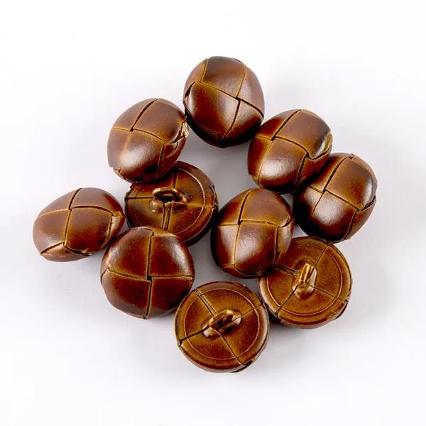 Leather Football Buttons