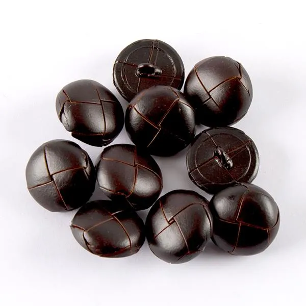 Leather Football Buttons