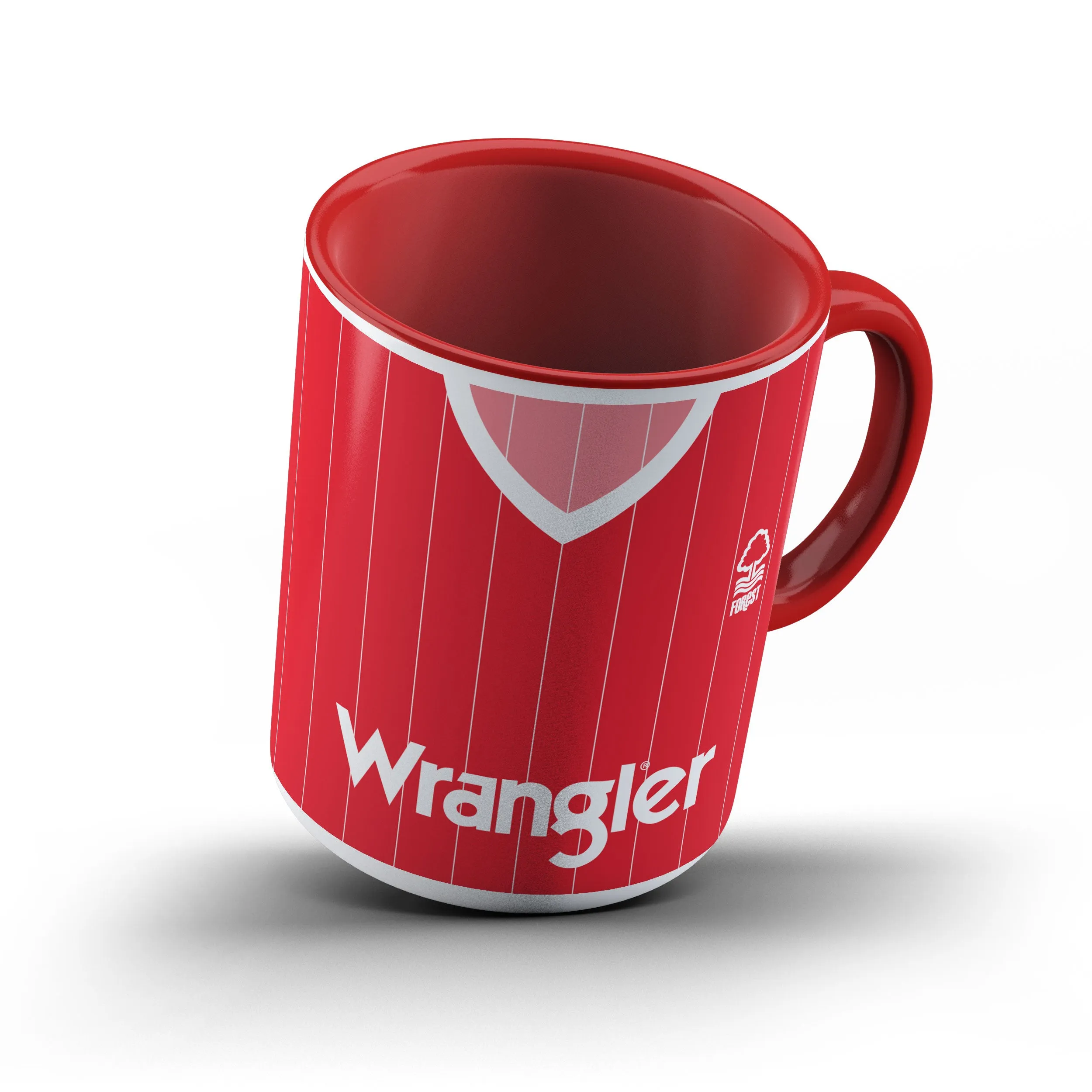 Limited Edition Nottingham Forest 1984 Red Handle & Inner Mug