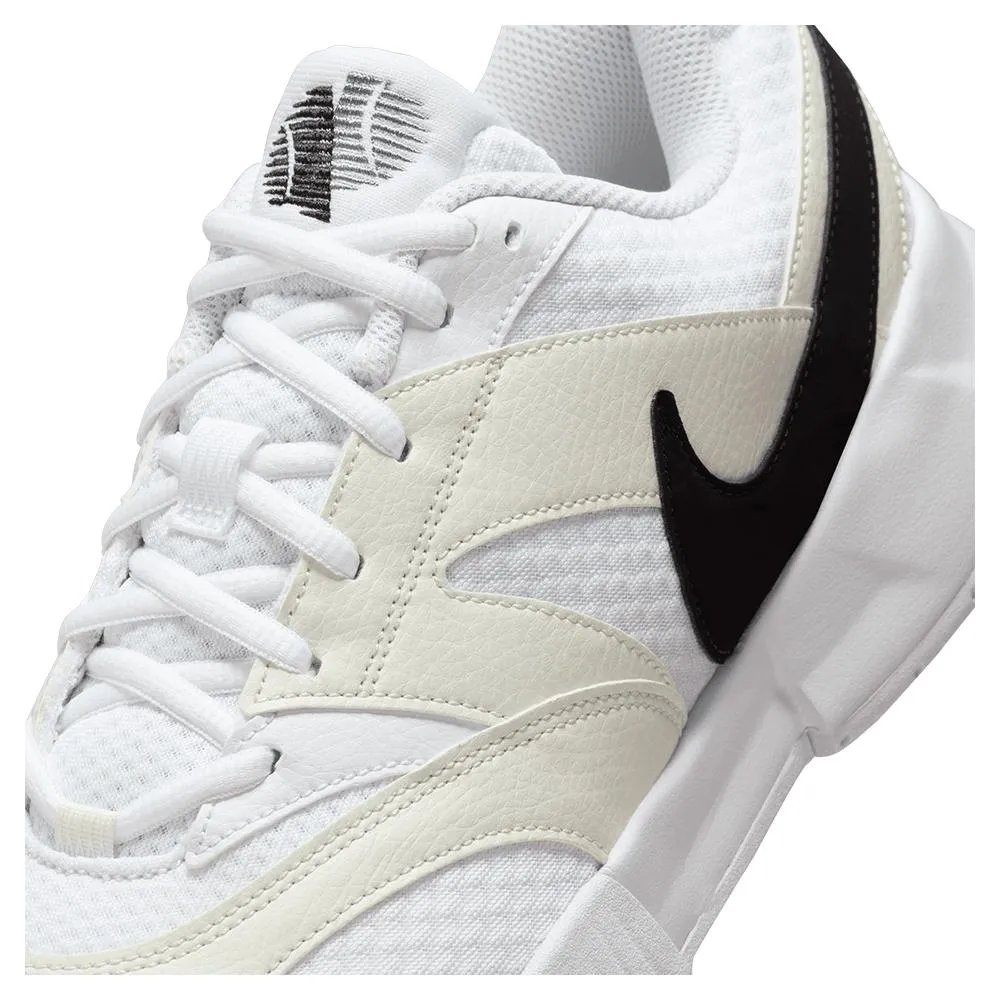 Men's Court Lite 4 Tennis Shoes White and Black