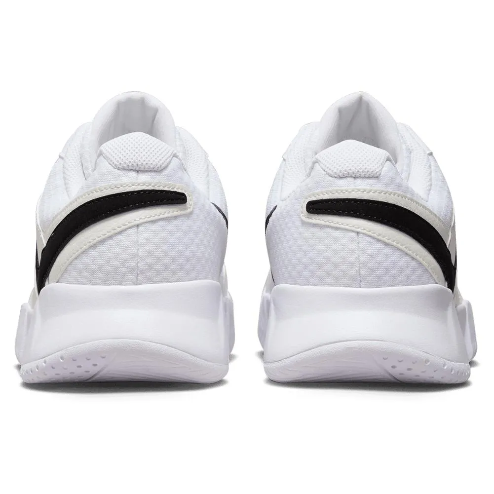 Men's Court Lite 4 Tennis Shoes White and Black