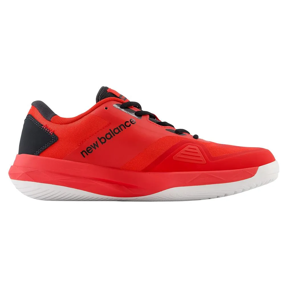 Men's FuelCell 796v4 D Width Tennis Shoes Team Red and Phantom