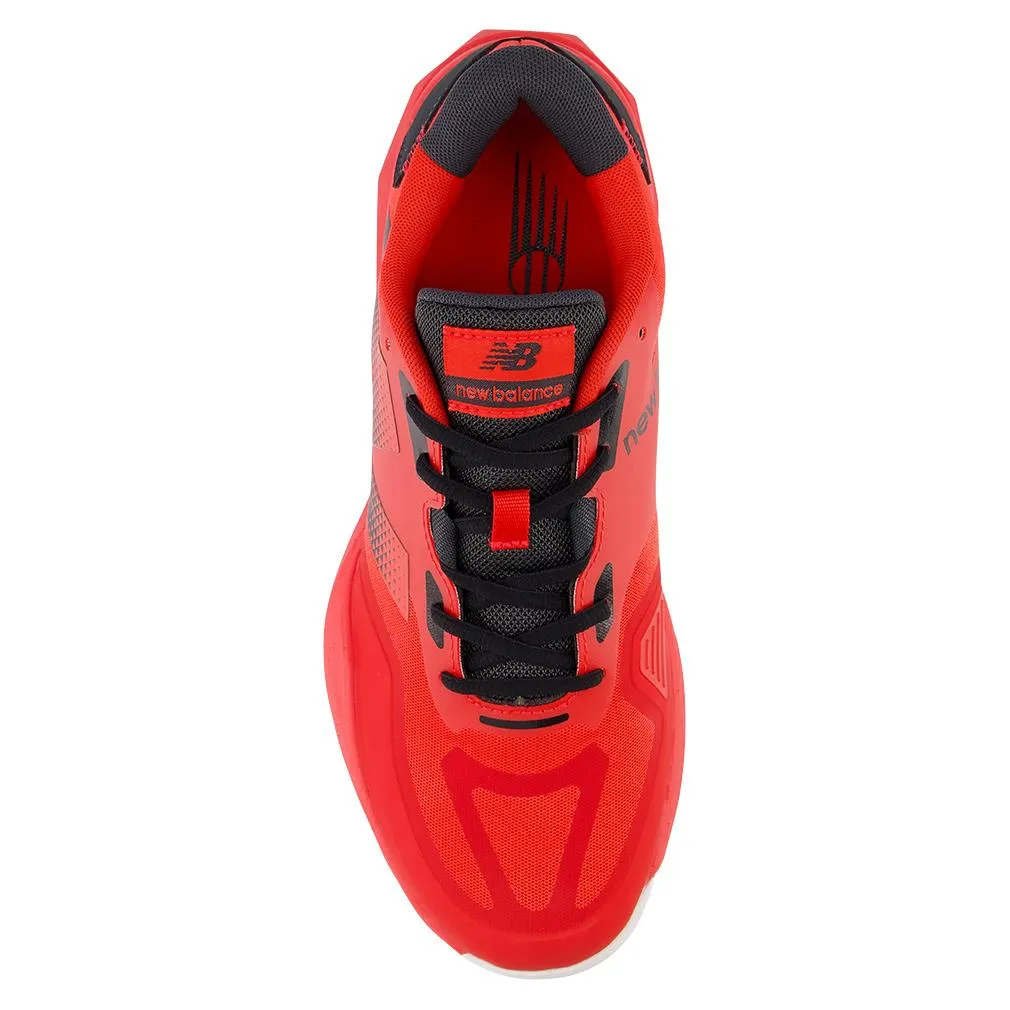 Men's FuelCell 796v4 D Width Tennis Shoes Team Red and Phantom