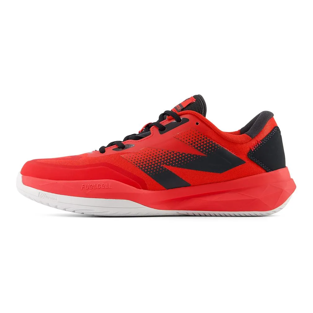 Men's FuelCell 796v4 D Width Tennis Shoes Team Red and Phantom