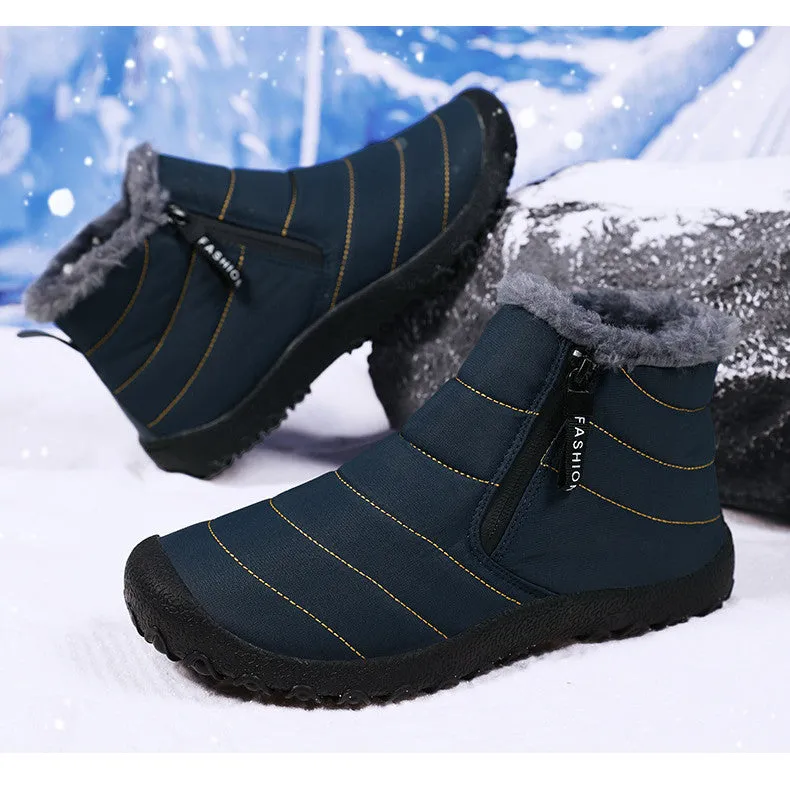 Men's Outdoor Waterproof Non-slip Warm Snow Boots