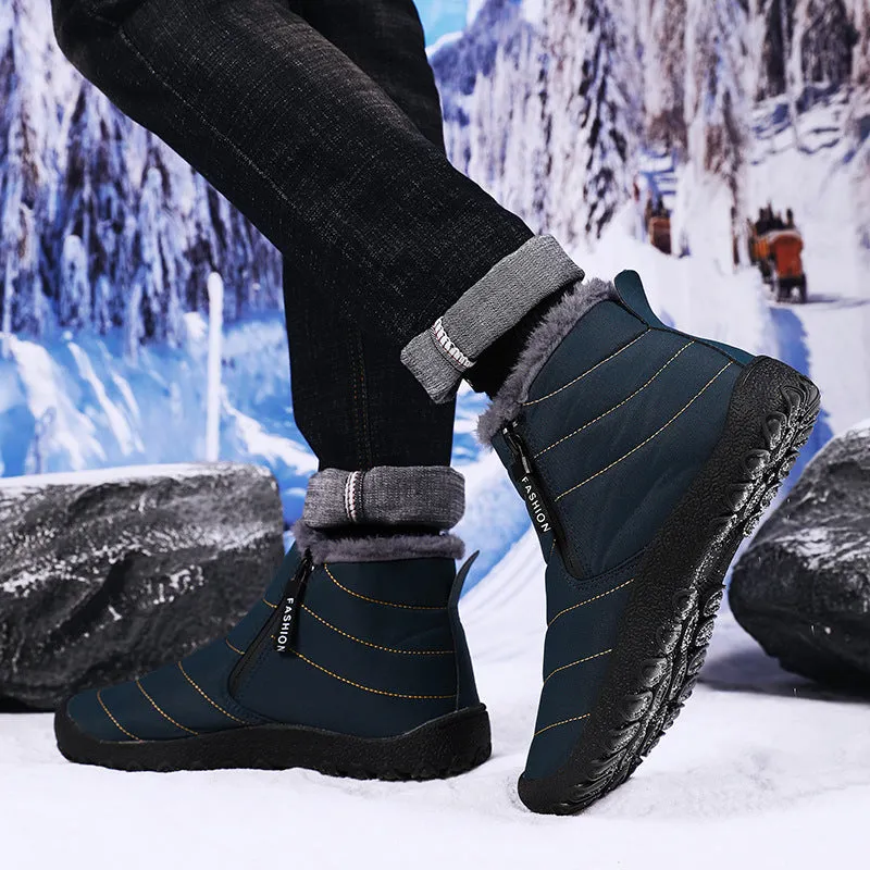 Men's Outdoor Waterproof Non-slip Warm Snow Boots