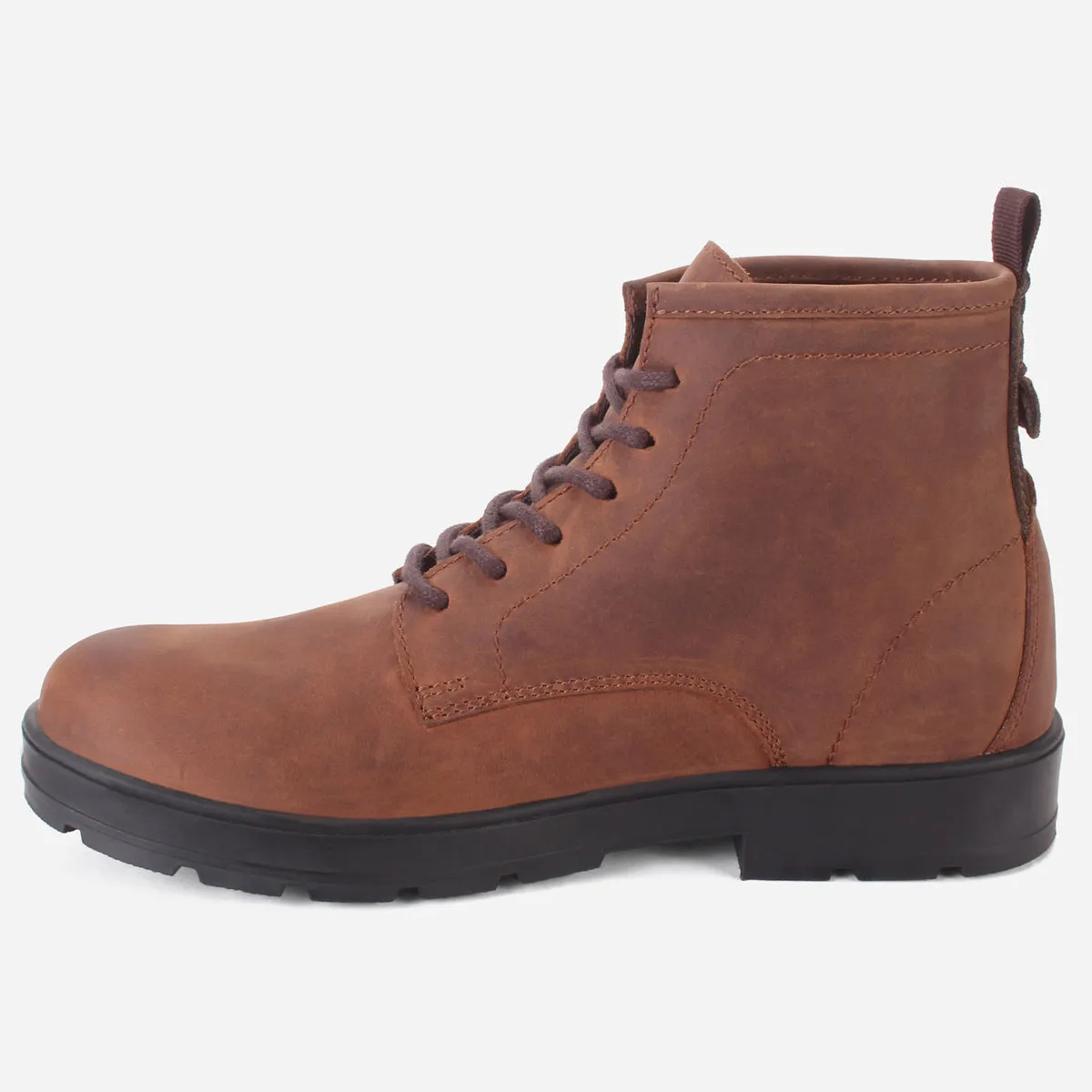 Mens "SAMSO" Lace Up Leather Ankle Boots