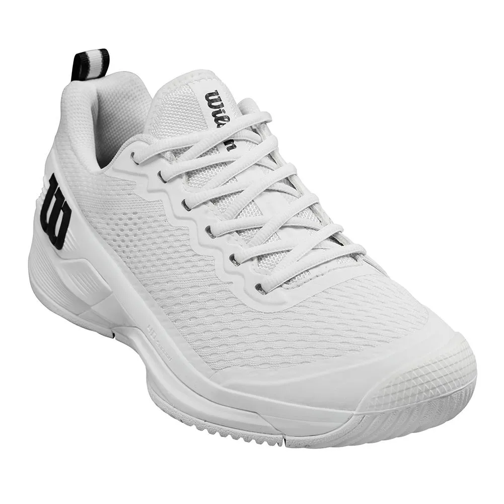 Men's Rush Pro 4.5 Tennis Shoes White and Black