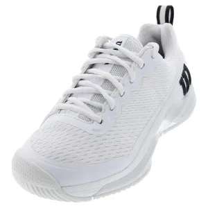 Men's Rush Pro 4.5 Tennis Shoes White and Black