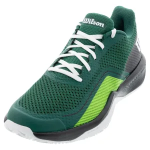 Men's Rush Pro Lite Tennis Shoes Evergreen and Black