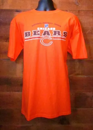 Men's T-Shirt Chicago Bears Football Orange NFL