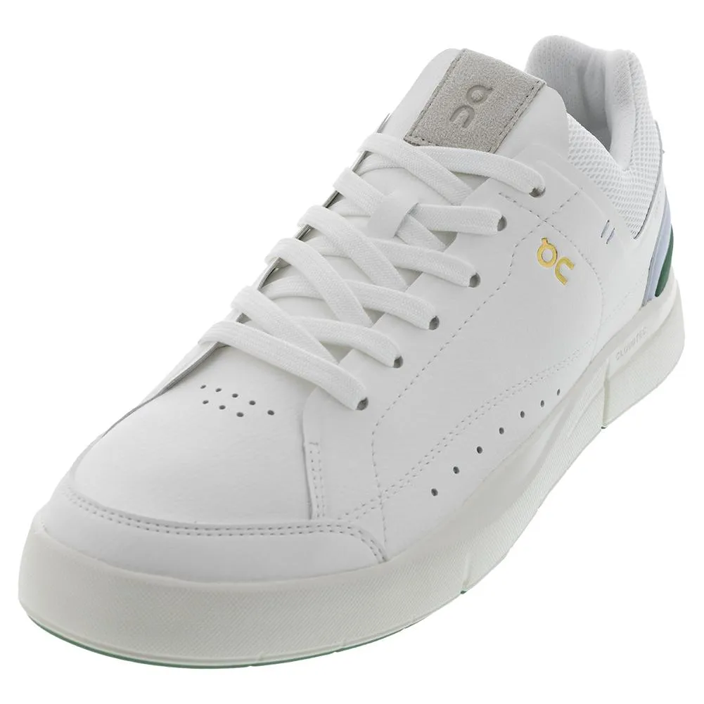 Men's THE ROGER Centre Court Shoes White and Green