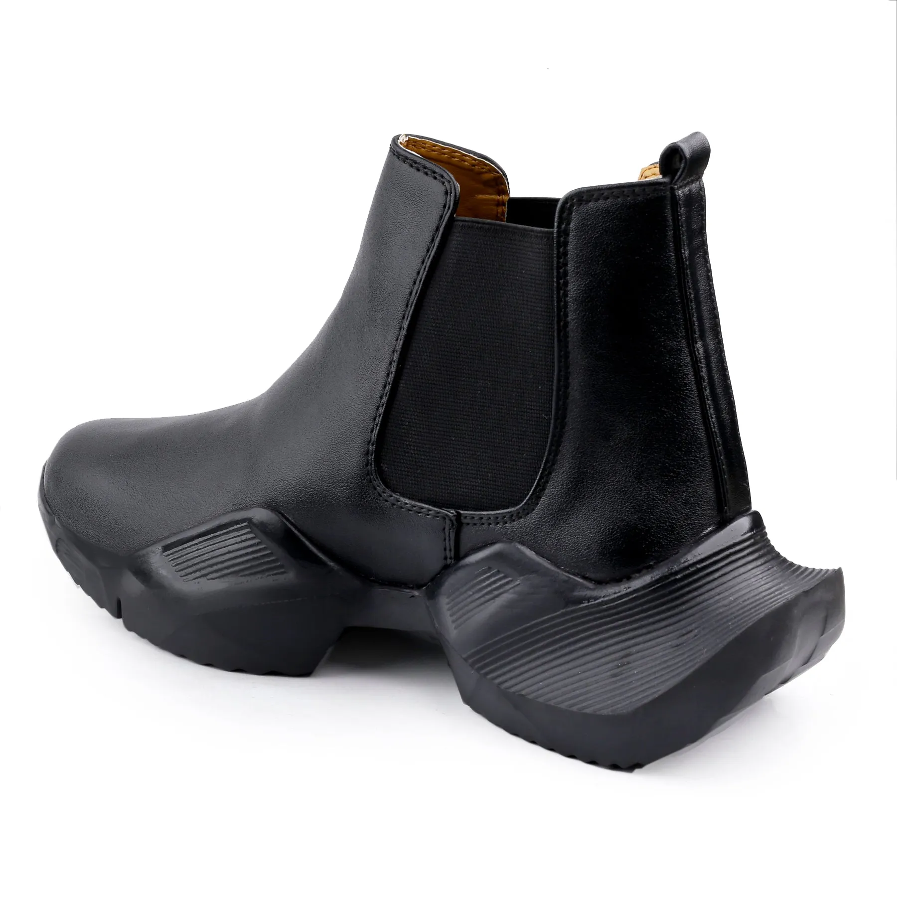 Men's Vegan Leather Casual Boots for All Seasons