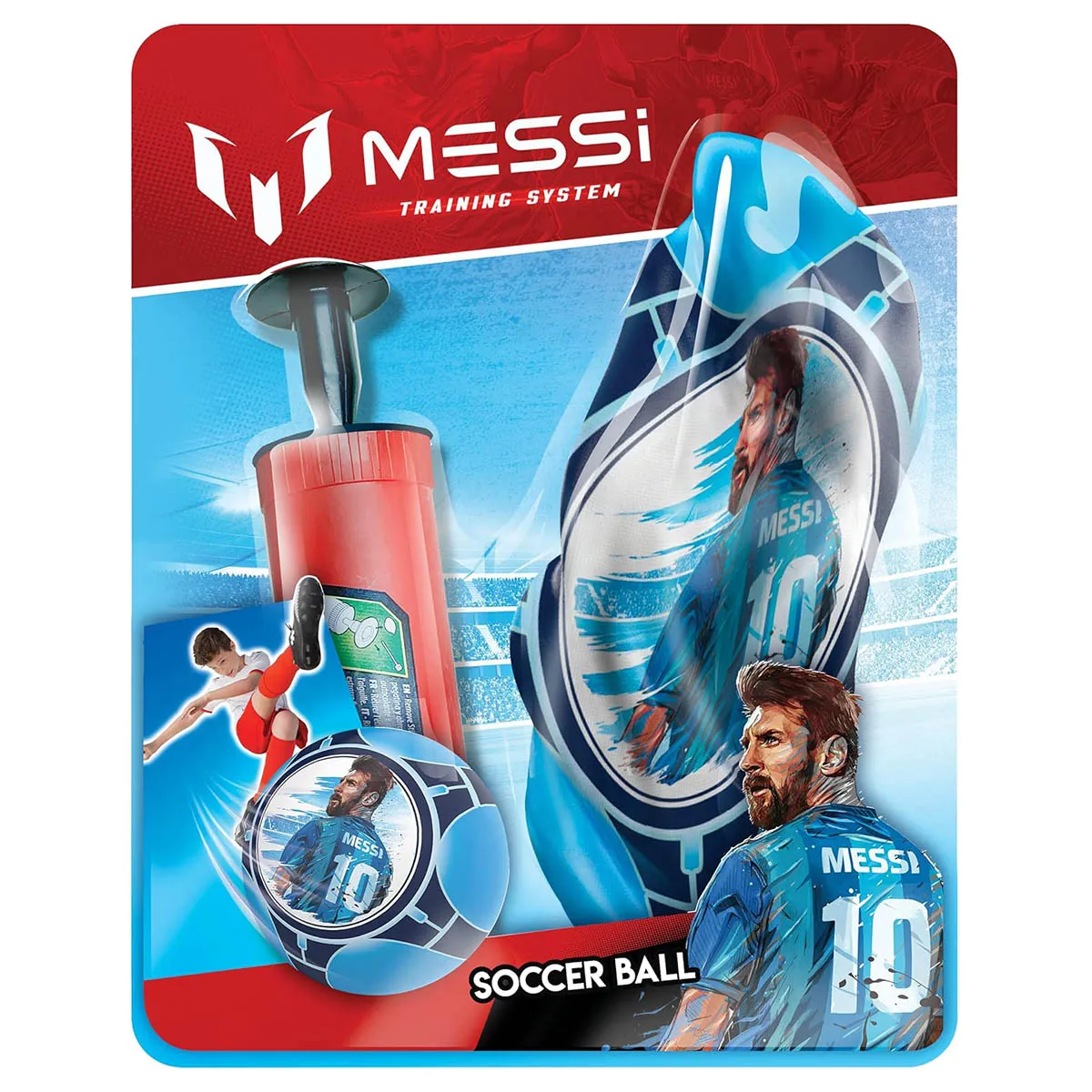 Messi Training System Soccer Ball Size 4 with Pump