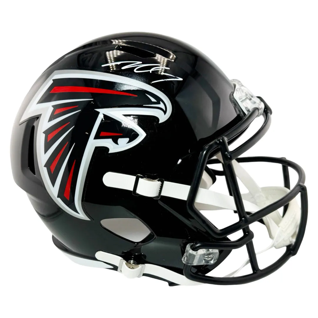 Michael Vick Signed Atlanta Falcons Speed Full-Size Replica Football Helmet (PSA)