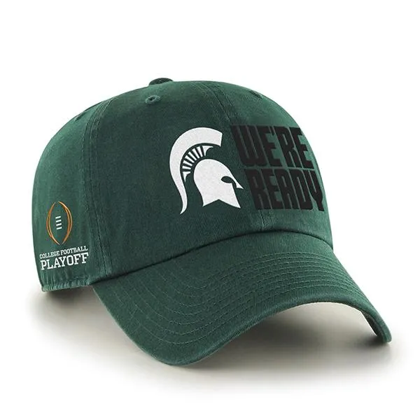 Michigan State Spartans MSU 47 Brand 2016 Football Playoff We're Ready Hat Cap