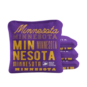 Minnesota Football Vintage Gameday Synergy Pro Cornhole Bags