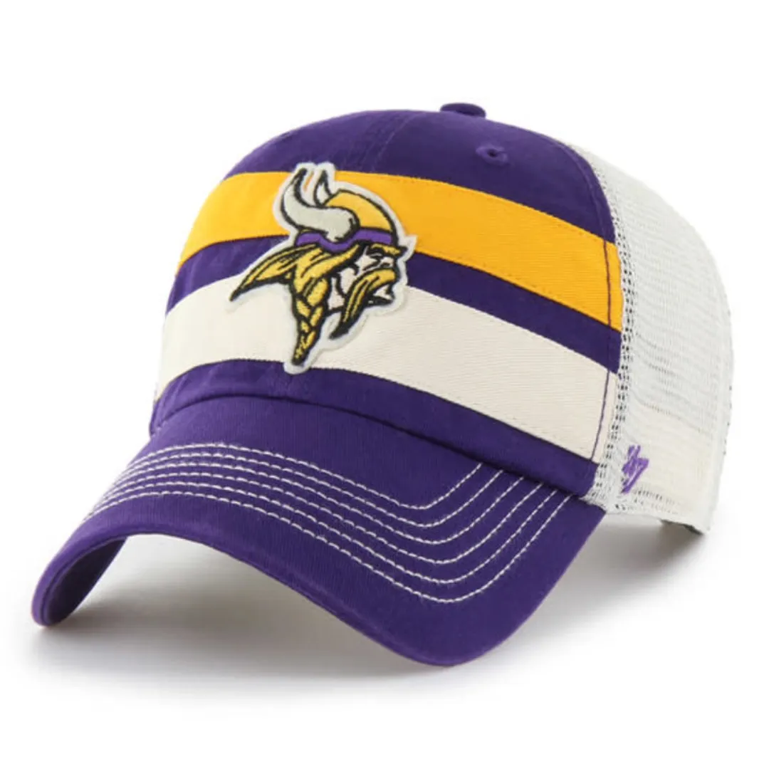 Minnesota Vikings '47 Clean Up Purple Clubhouse Adjustable Snapback Hat