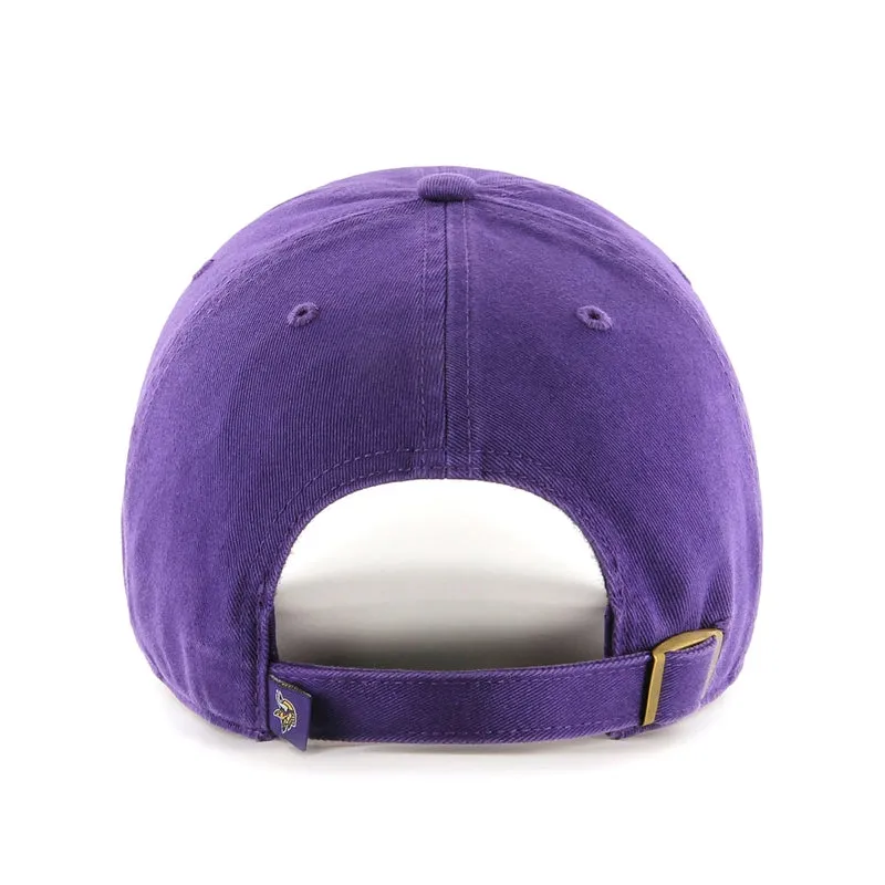 Minnesota Vikings '47 Clean Up Purple Logo Hat