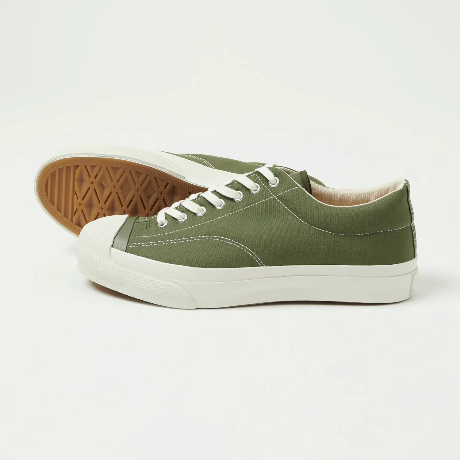 Moonstar Gym Court Canvas/Rubber Sneaker - Olive