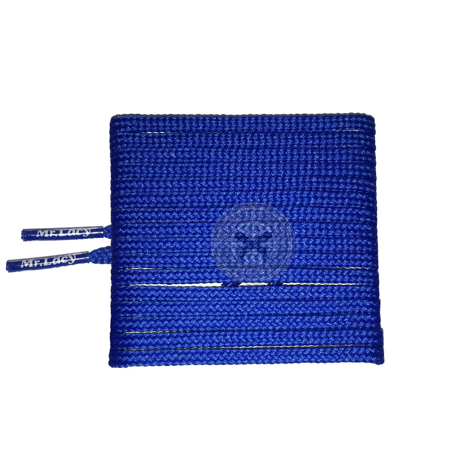 Mr Lacy Goalies Slim - Royal Blue Football Shoelaces