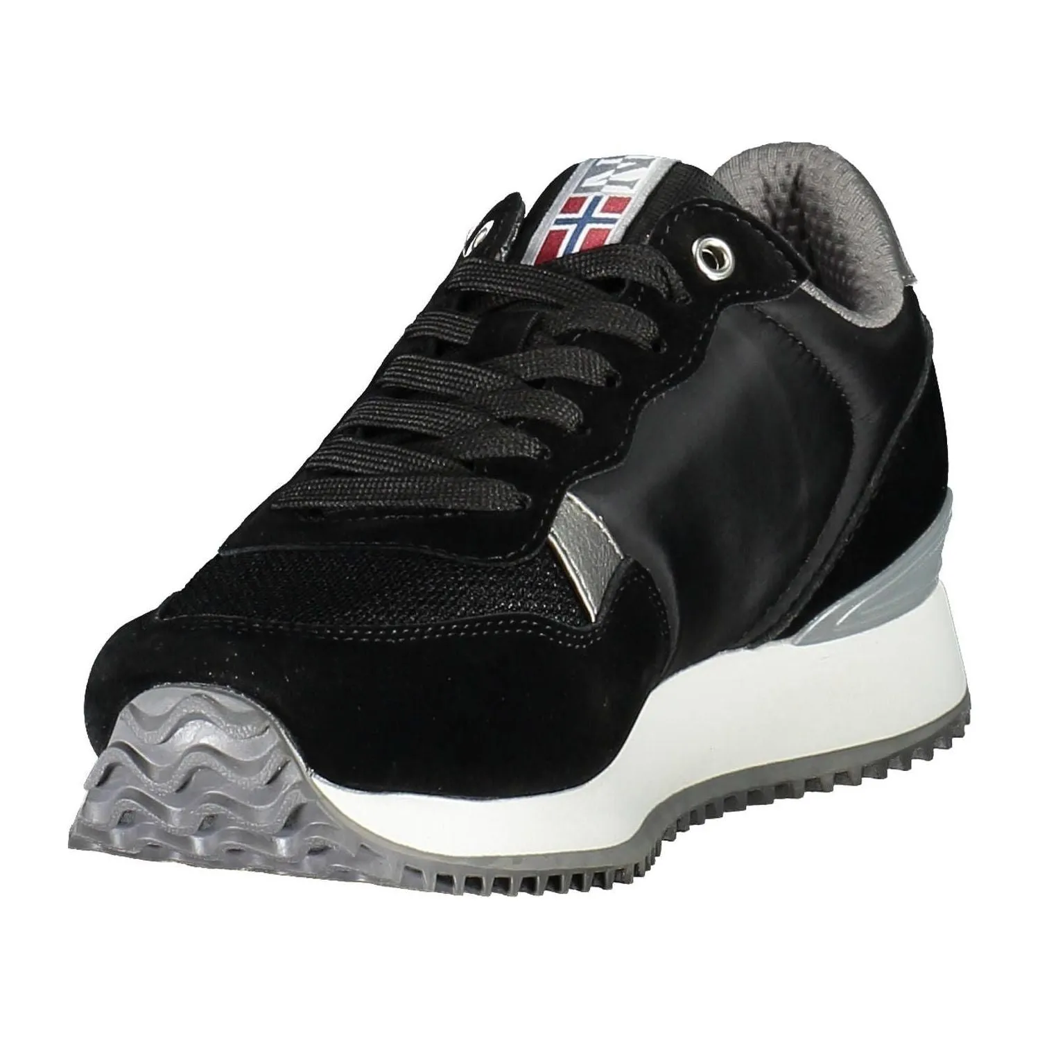 Napapijri Black Polyester Women Sneaker