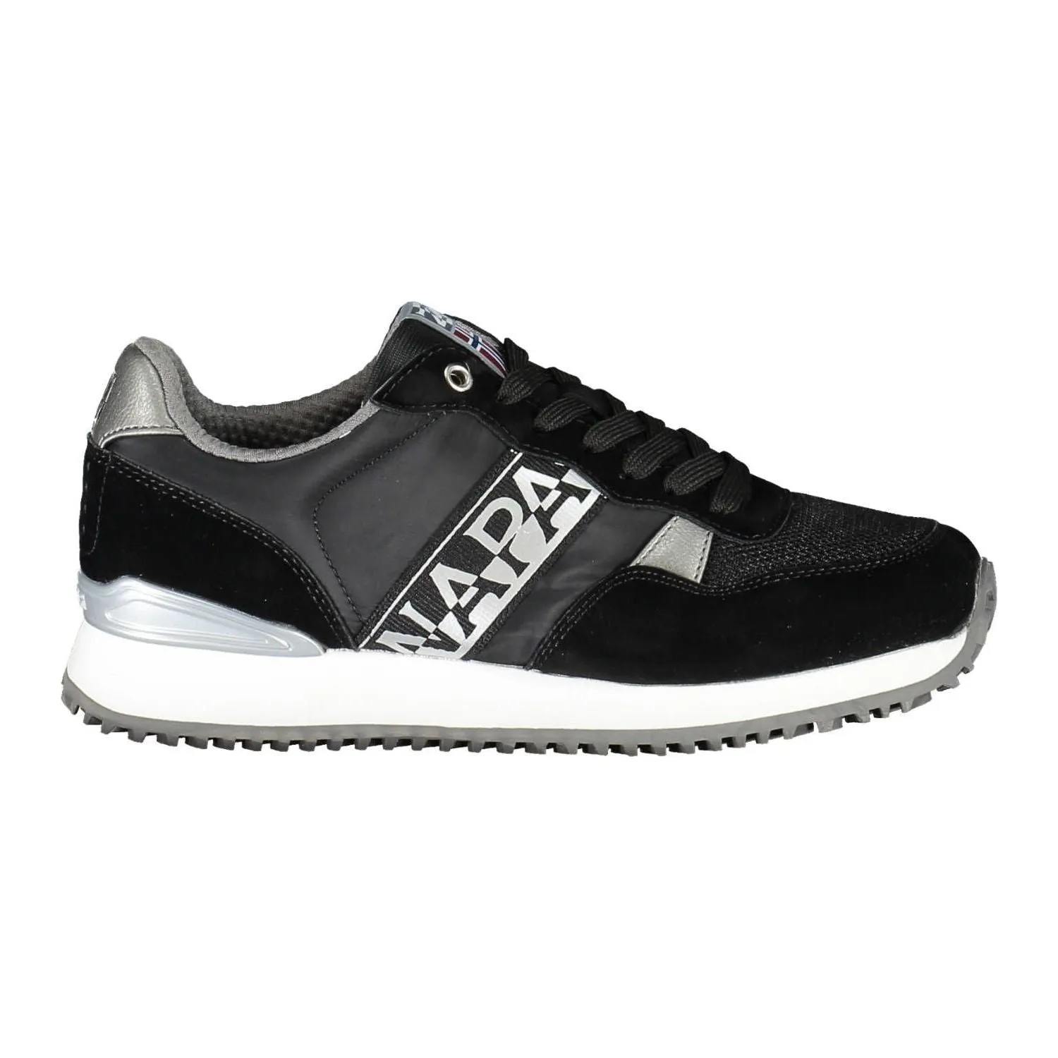 Napapijri Black Polyester Women Sneaker