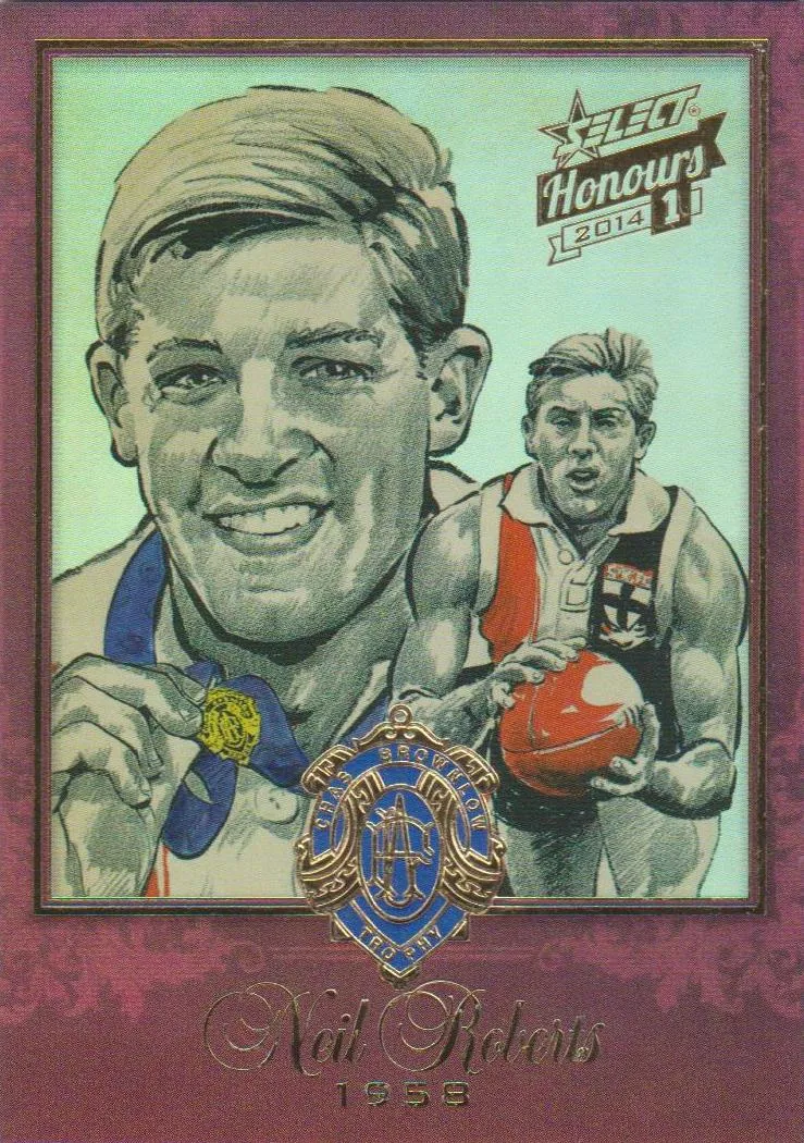 Neil Roberts, Brownlow Sketch, 2014 Select AFL Honours 1